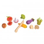 Healthy Vegetables Wooden Playset - Coocook - EurekaKids